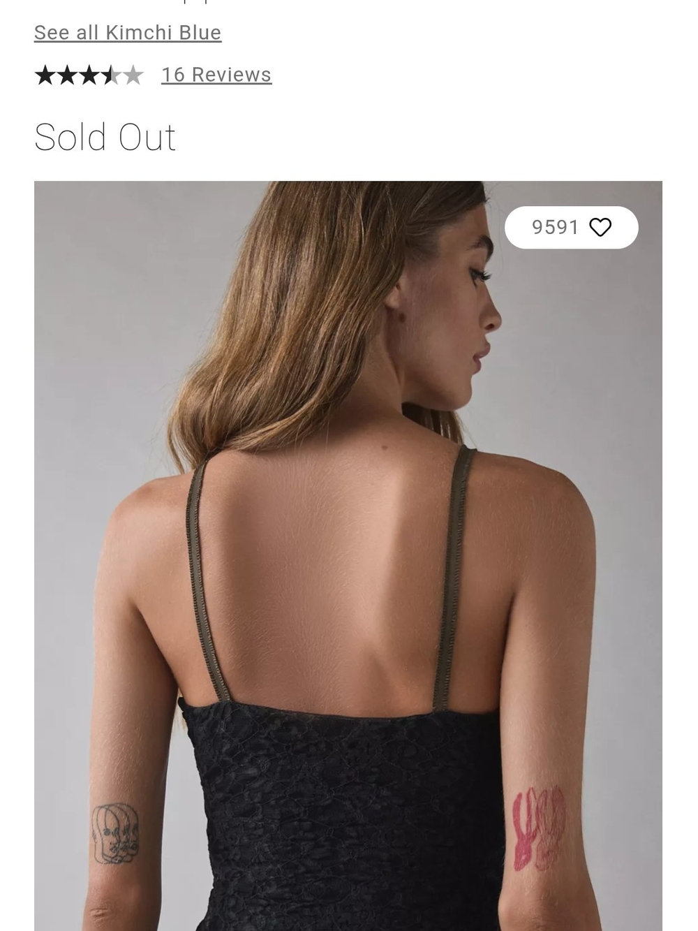 Urban Outfitters Crop Lace Top NWT - Picture 3 of 9